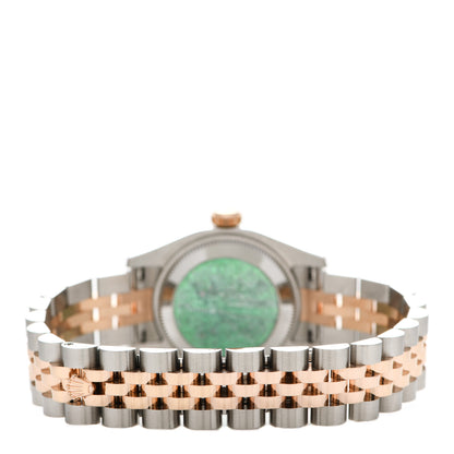 Rolex Stainless Steel 18K Everose Gold Diamond 26mm Oyster Perpetual Datejust Watch Pink 179171 3 of 4