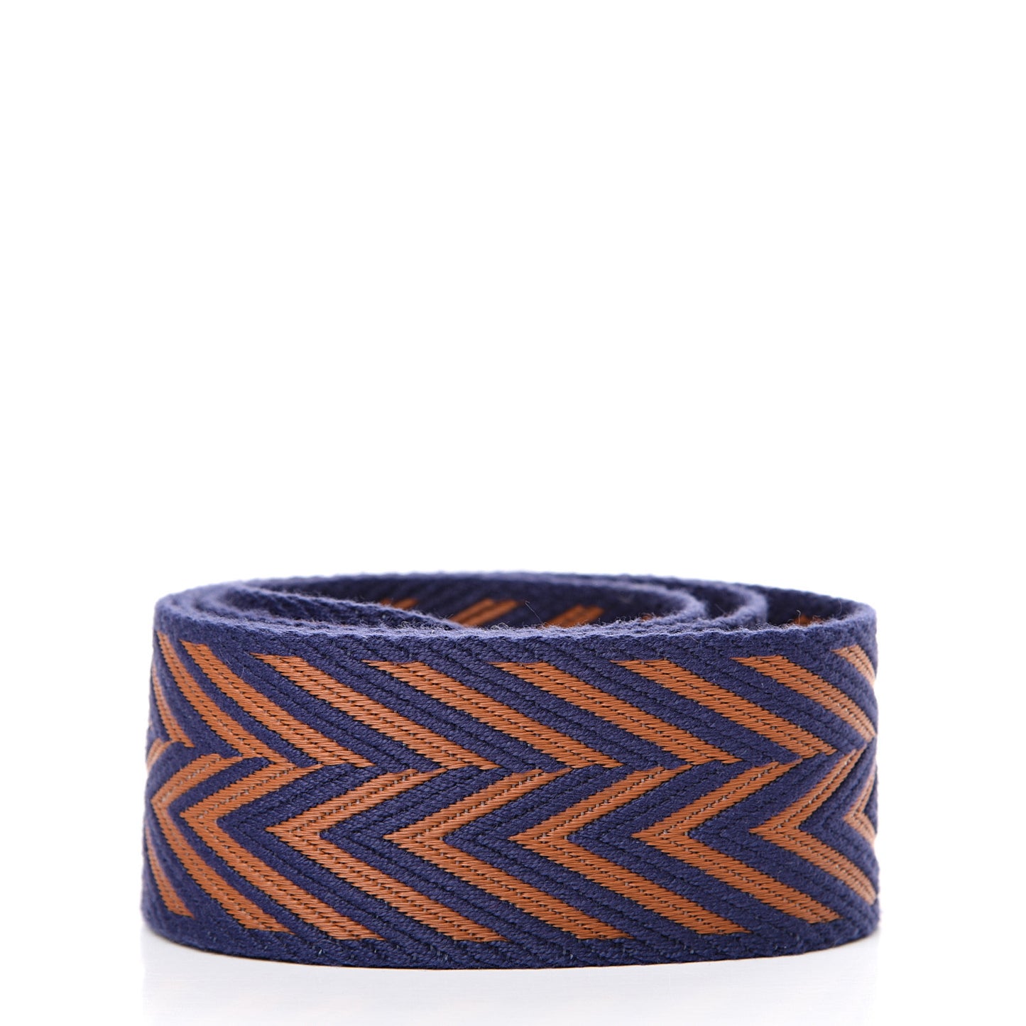 Toile Swift 50mm Sangle ZigZag Shoulder Strap Bleu Encre Gold