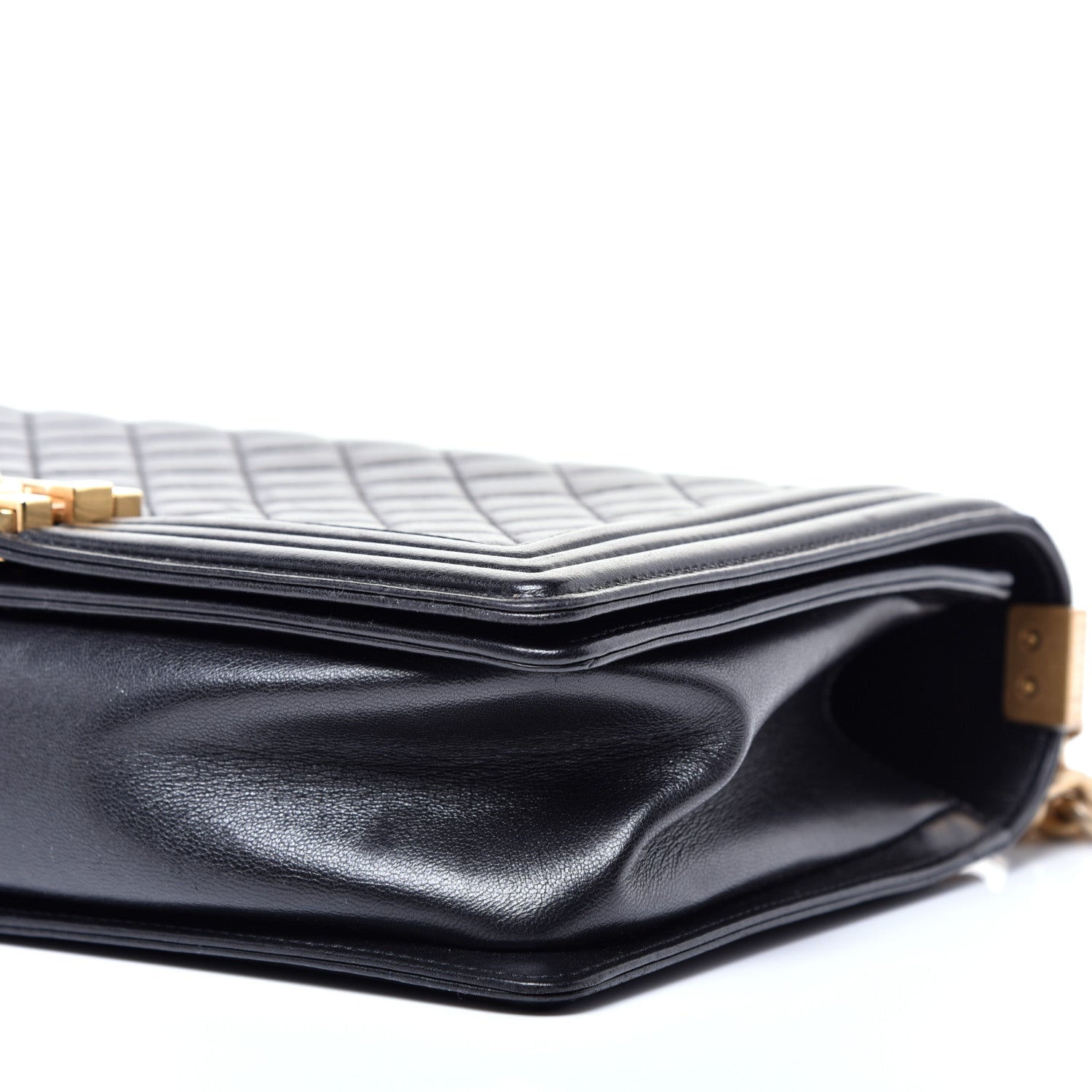 Chanel Lambskin Quilted New Medium Boy Flap Black 7 of 10
