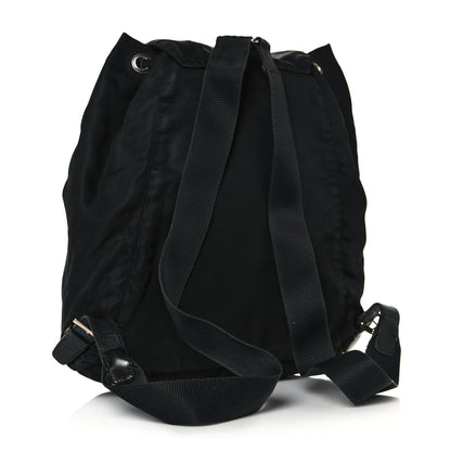 Prada Nylon Vela Single Buckle Backpack Black 2 of 12