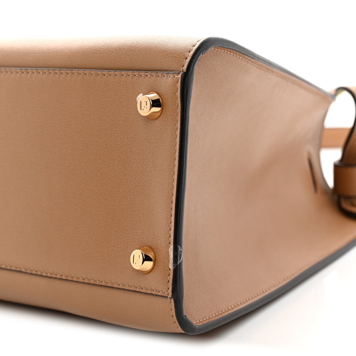 Fendi Vitello Medium Fendi Way Cappuccino Rain Forest 9 of 9
