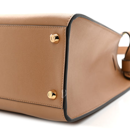 Fendi Vitello Medium Fendi Way Cappuccino Rain Forest 9 of 9