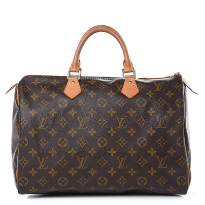 Louis Vuitton Monogram Speedy 35 1 of 12