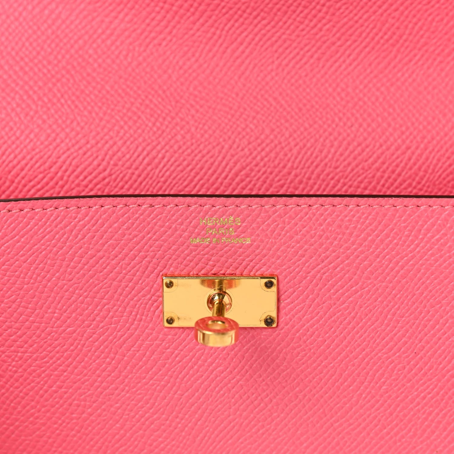 Hermes Epsom Kelly Longue Wallet Rose Azalee 6 of 10