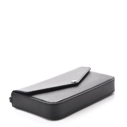 Louis Vuitton Epi Pochette Felicie Black 4 of 10