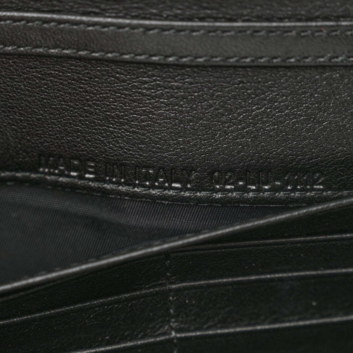 Patent Lambskin Cannage Lady Dior Rendezvous Wallet On Chain Black