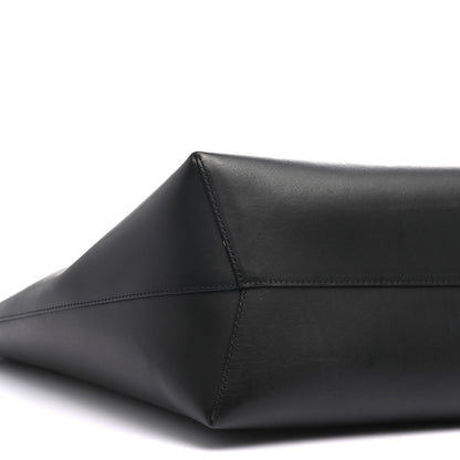 Mansur Gavriel Calfskin Small Shopping Tote Black Flamma 7 of 8