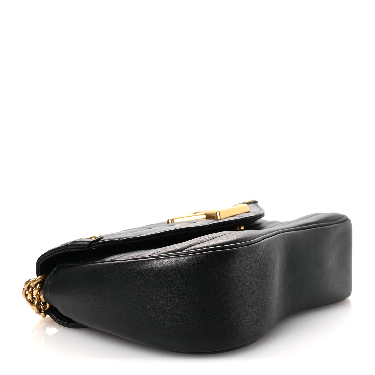 Calfskin New Wave Chain MM Black