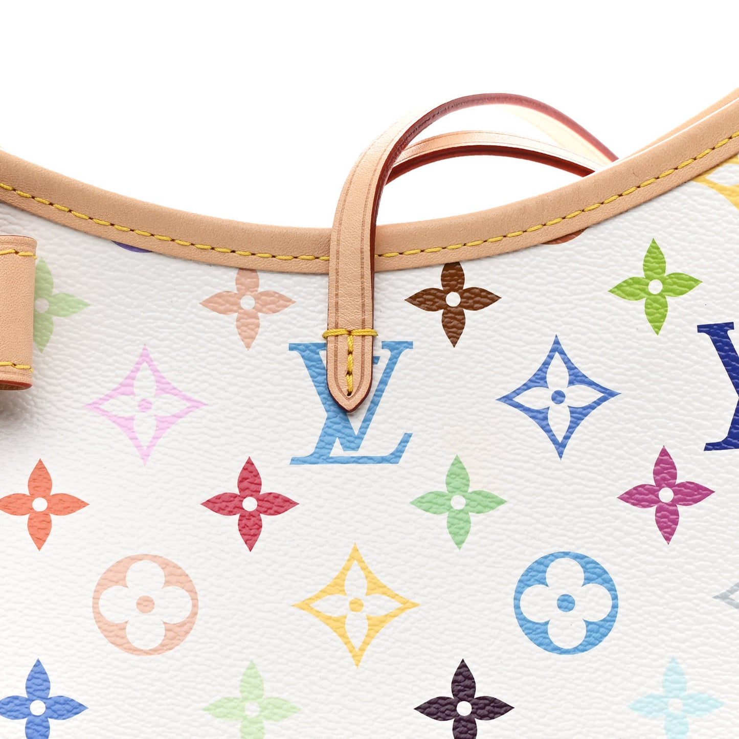 LV X TM Monogram Multicolor CarryAll PM White