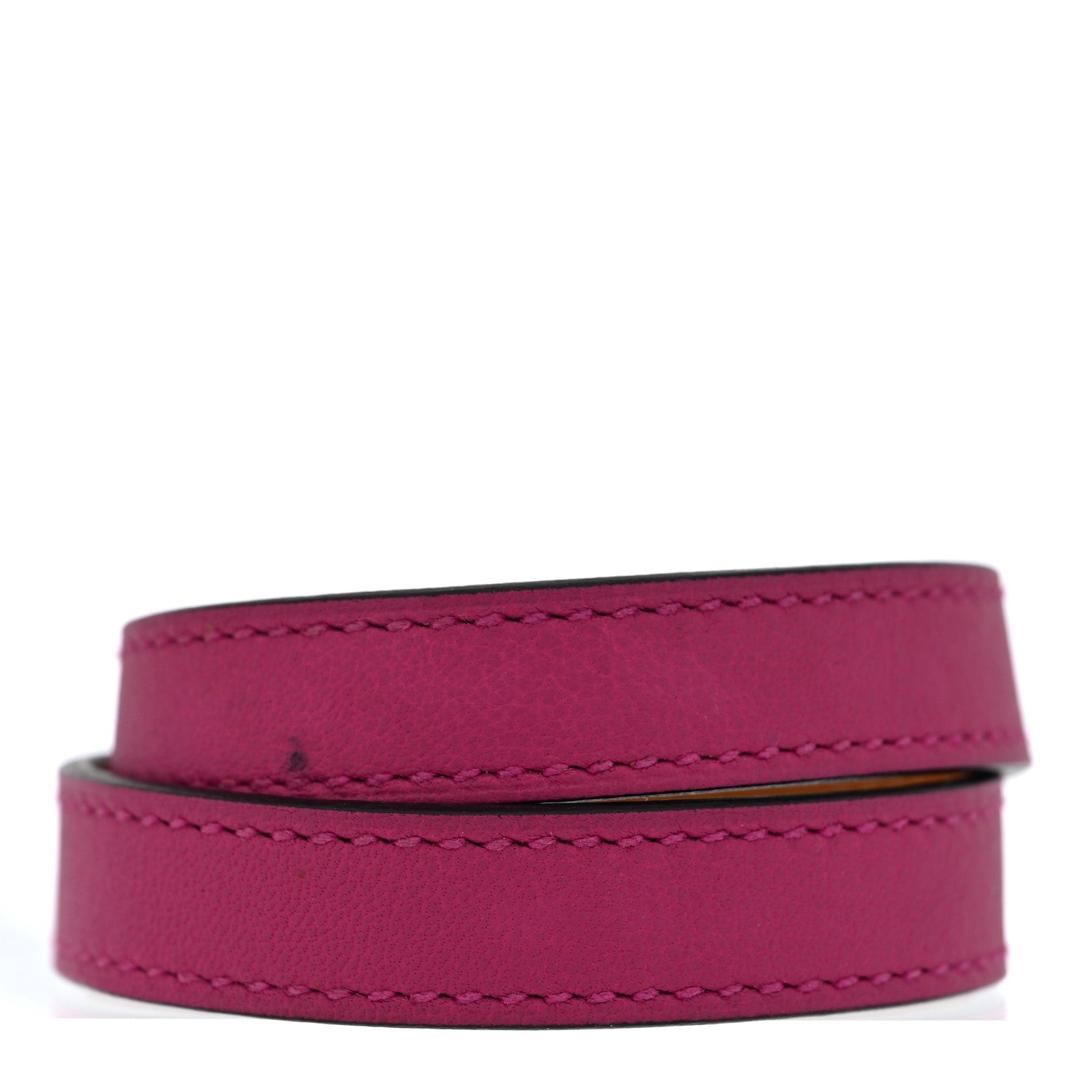 Hermes Swift Kelly Double Tour Bracelet T2 Rose Pourpre 3 of 5