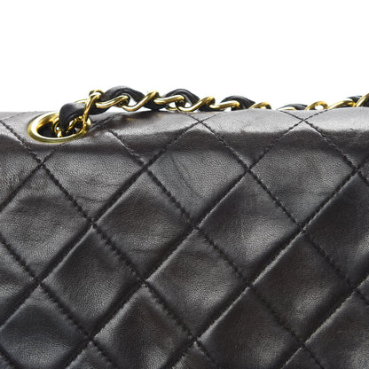 Chanel Lambskin Quilted Small Double Flap Black 18 of 21