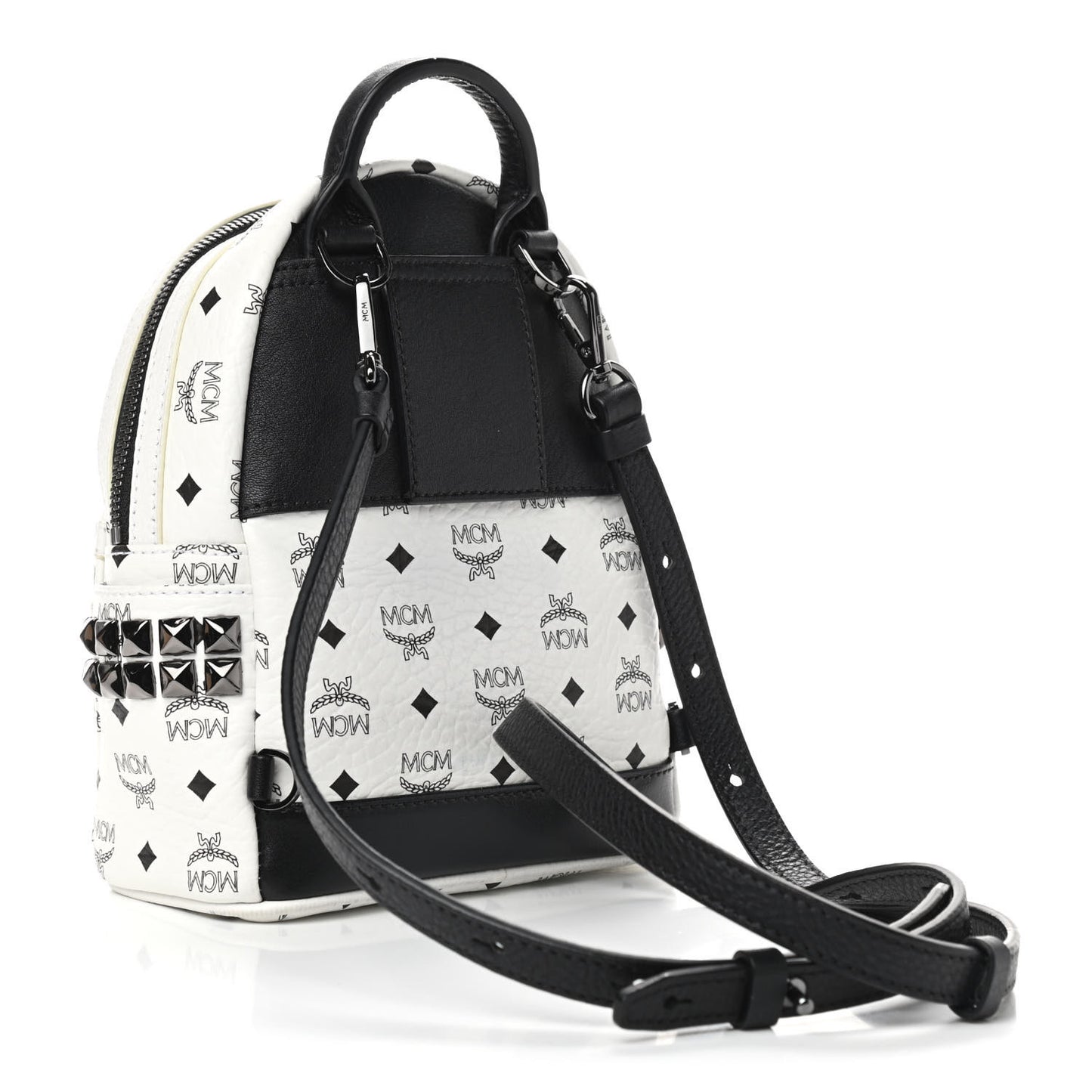 Visetos Side Stud X-Mini Stark Bebe Boo Backpack White