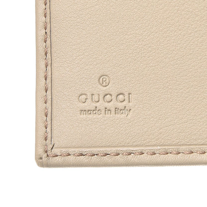 Gucci Guccissima Wave Continental Wallet Off White 6 of 8