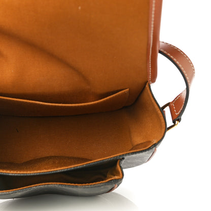 Celine Triomphe Canvas Medium Folco Bag Tan 5 of 11