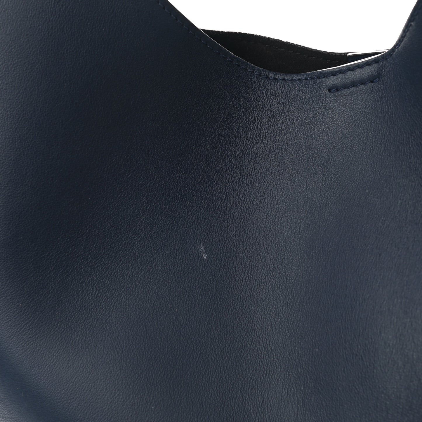 Calfskin Infinity Hobo Bag Navy