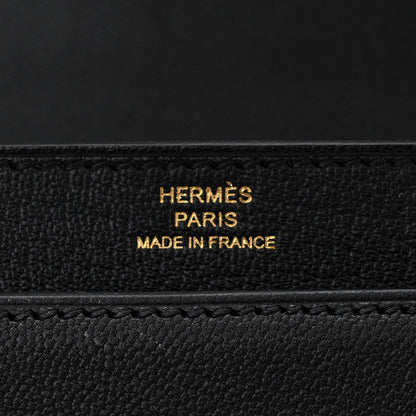 Hermes Chevre Mysore Mini Verrou Chaine Bag Black 6 of 11