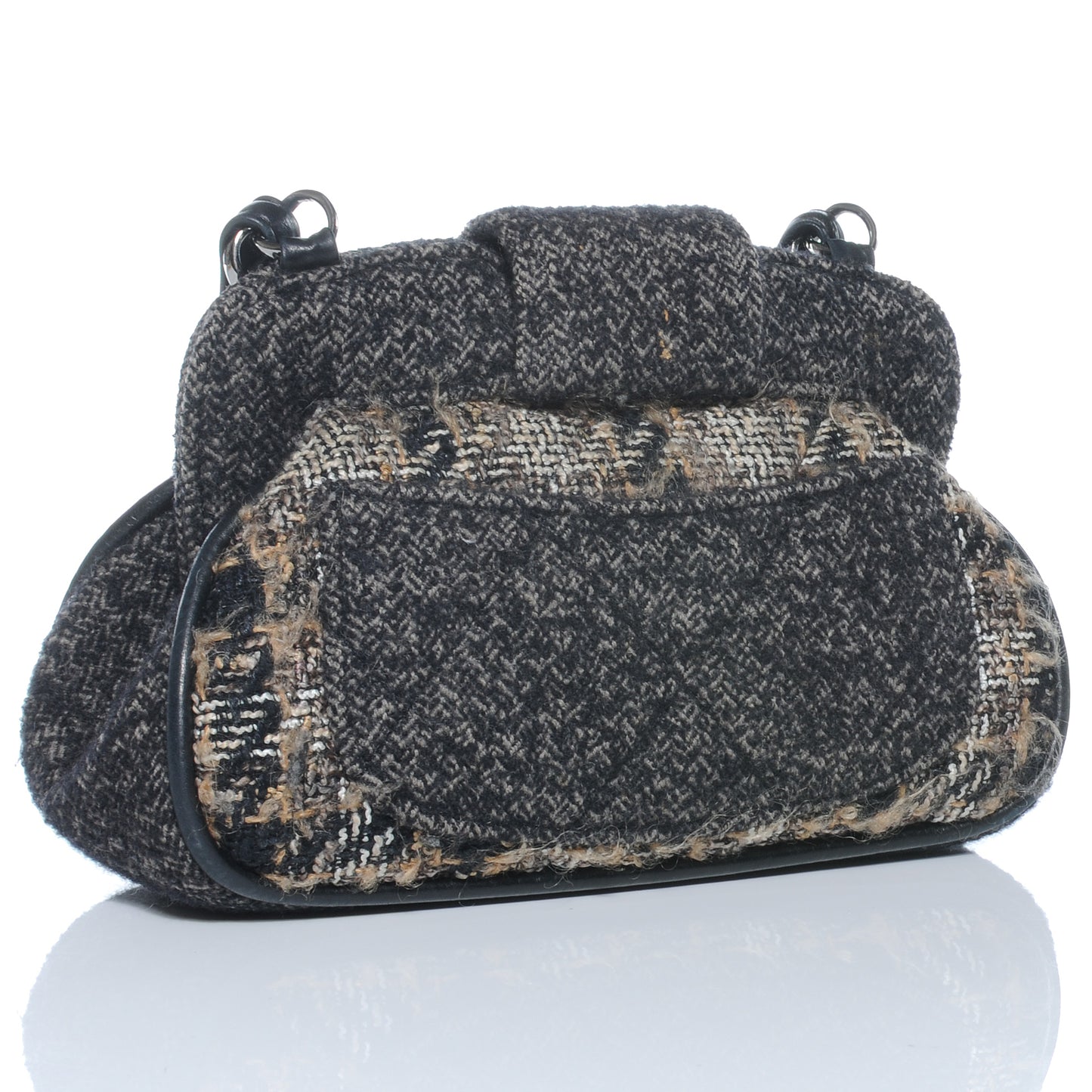 Tweed Frame Bag