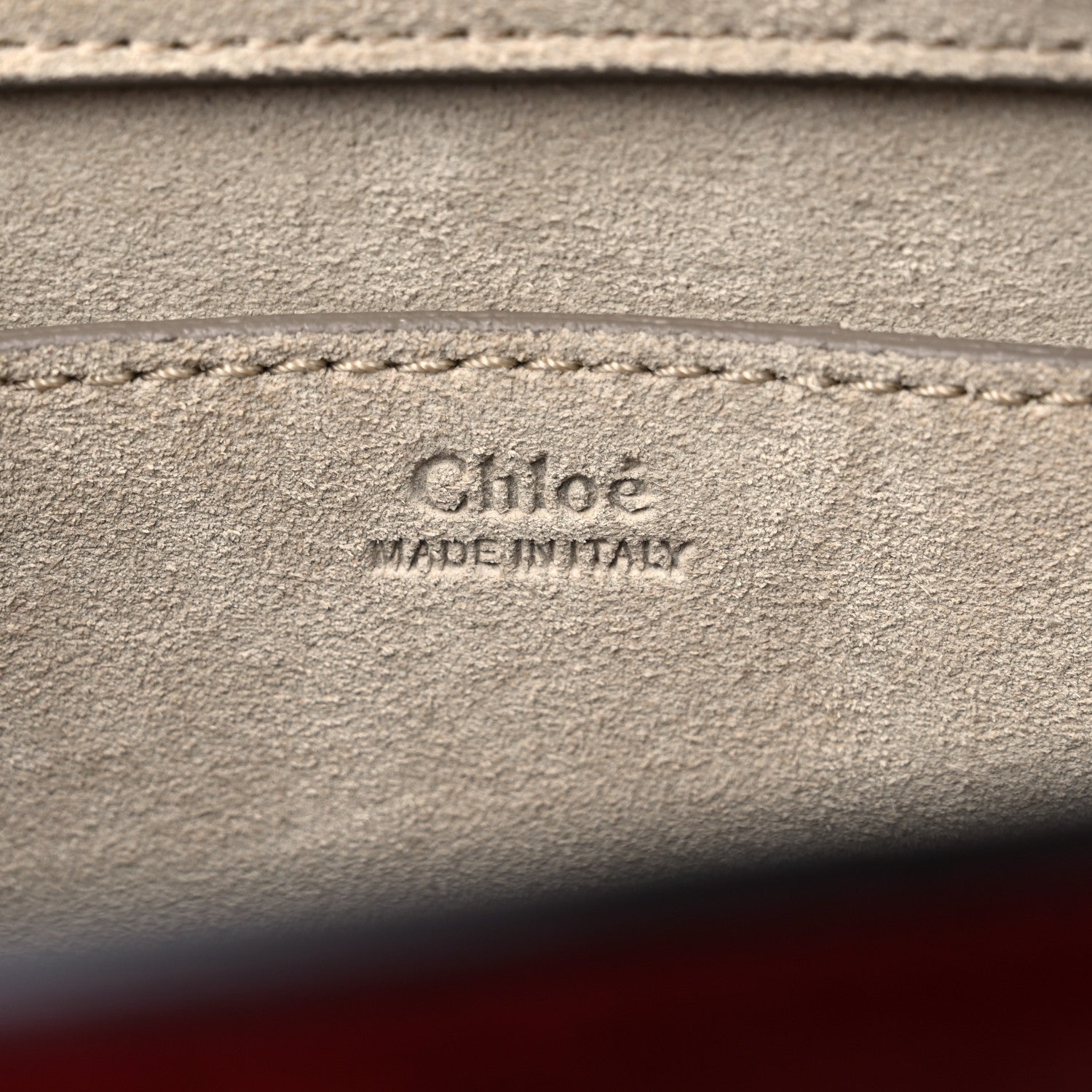 Chloe Calfskin Suede Small Pixie Bag Sienna Red 5 of 10