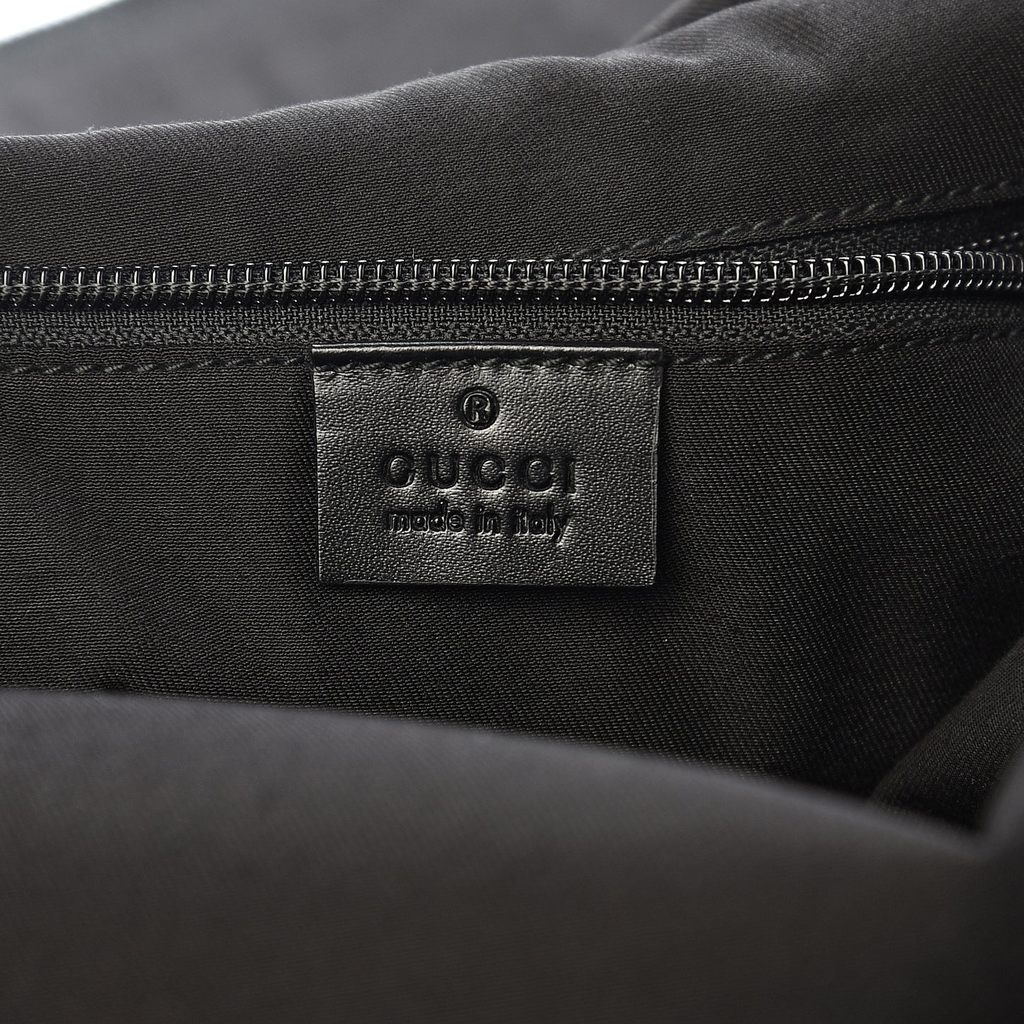 Nylon Monogram Medium Backpack Black