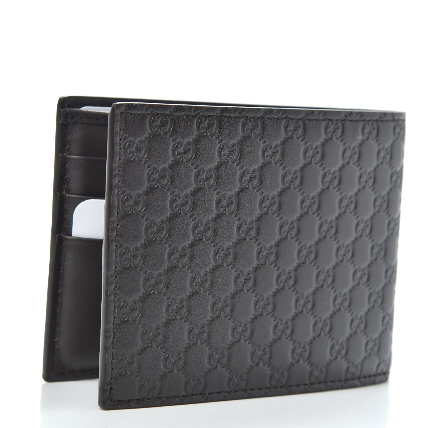 Gucci Microguccissima Passcase Wallet Testa di Moro 3 of 7