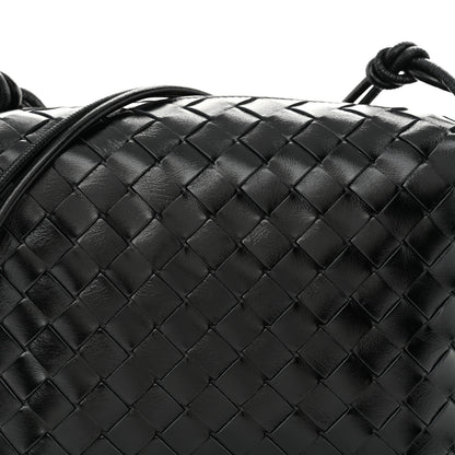 Bottega Veneta Polished Nappa Intrecciato Knot Small Loop Crossbody Bag Space 7 of 9