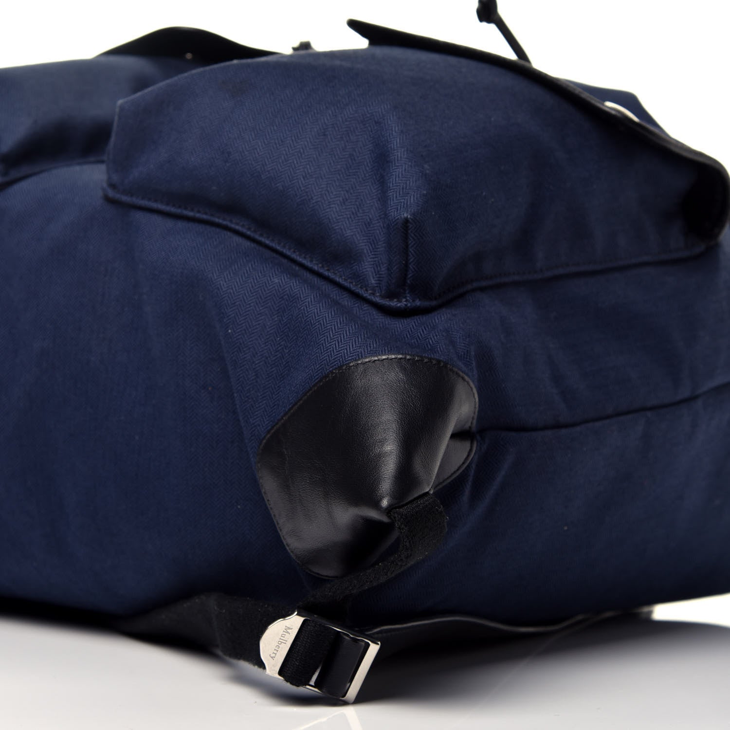 Mulberry Canvas Calfskin Welbeck Backpack Navy Black 9 of 9