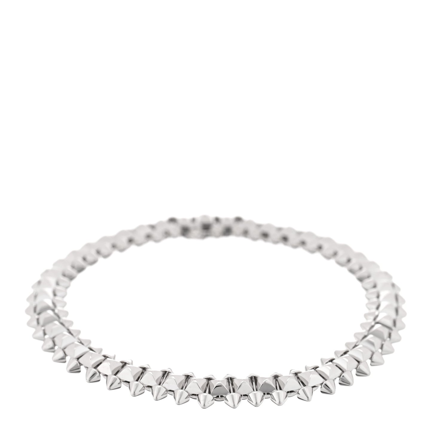 18K White Gold Medium Clash De Cartier Flexible Bracelet 17