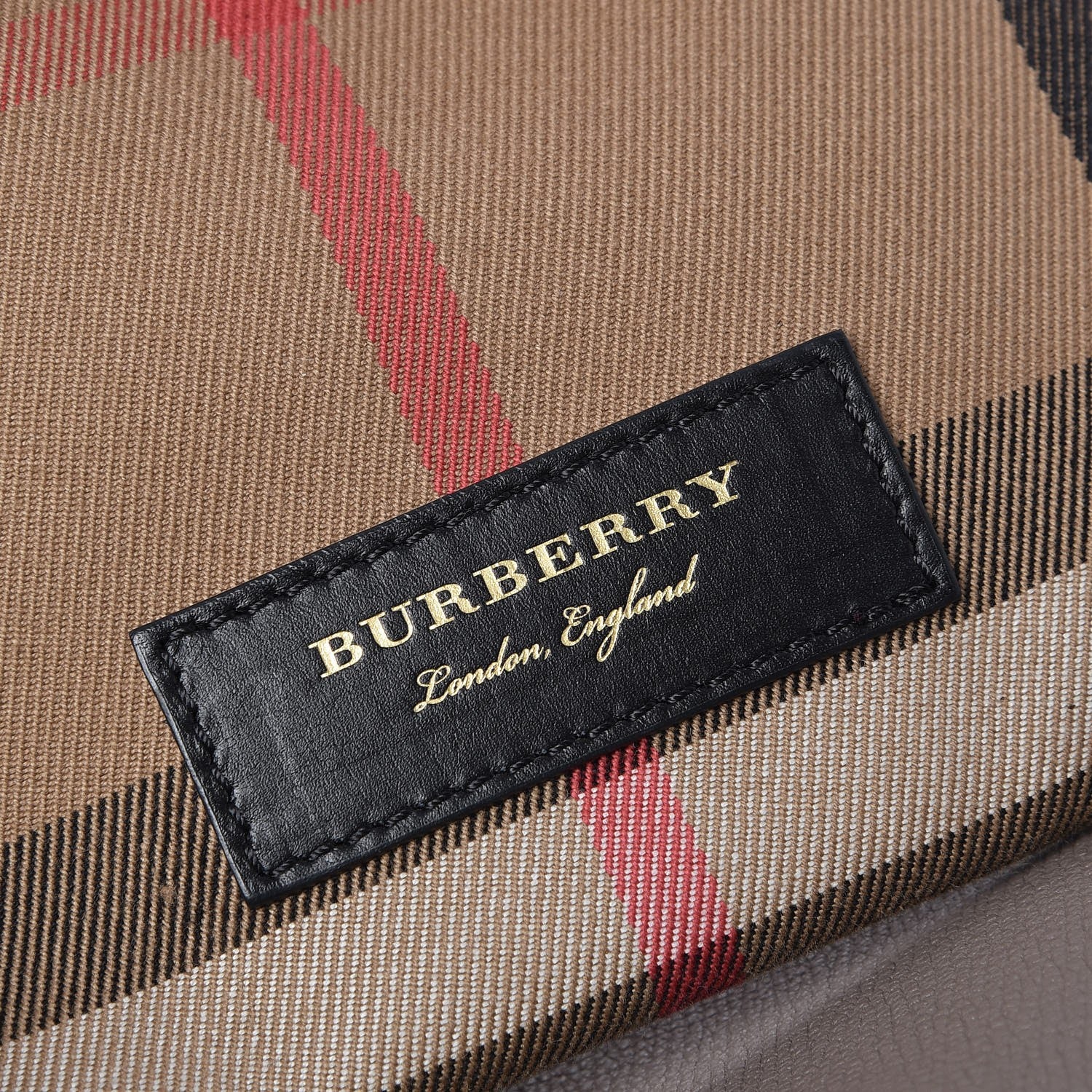 Burberry Grainy Calfskin Medium Honeybrook Tote Thistle Grey 7 of 8