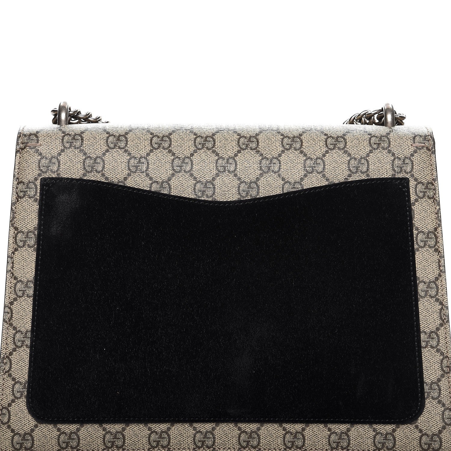 Gucci GG Supreme Monogram Medium Dionysus Shoulder Bag Black 10 of 10