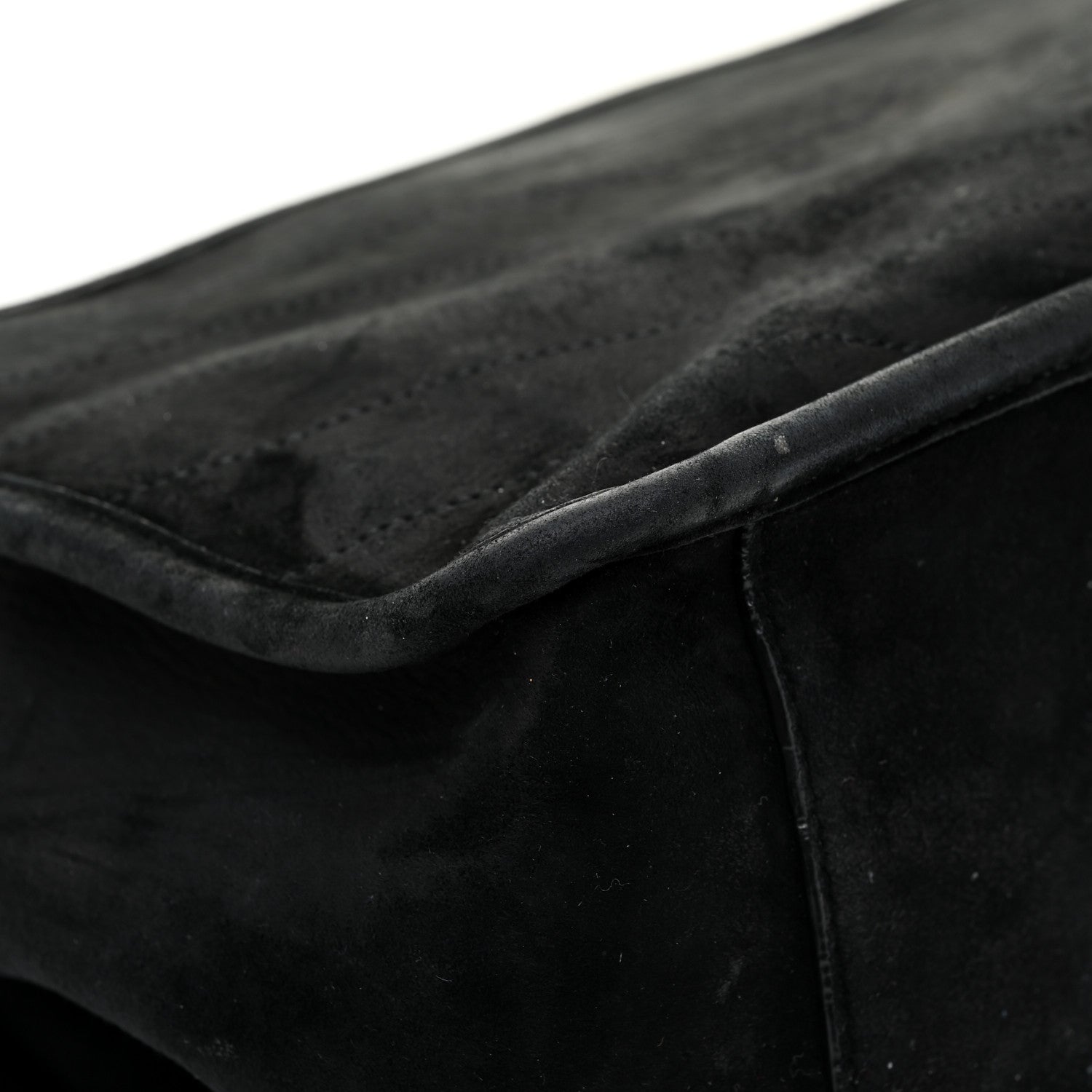 Saint Laurent Suede Monogram Medium Niki Chain Satchel Black 16 of 27