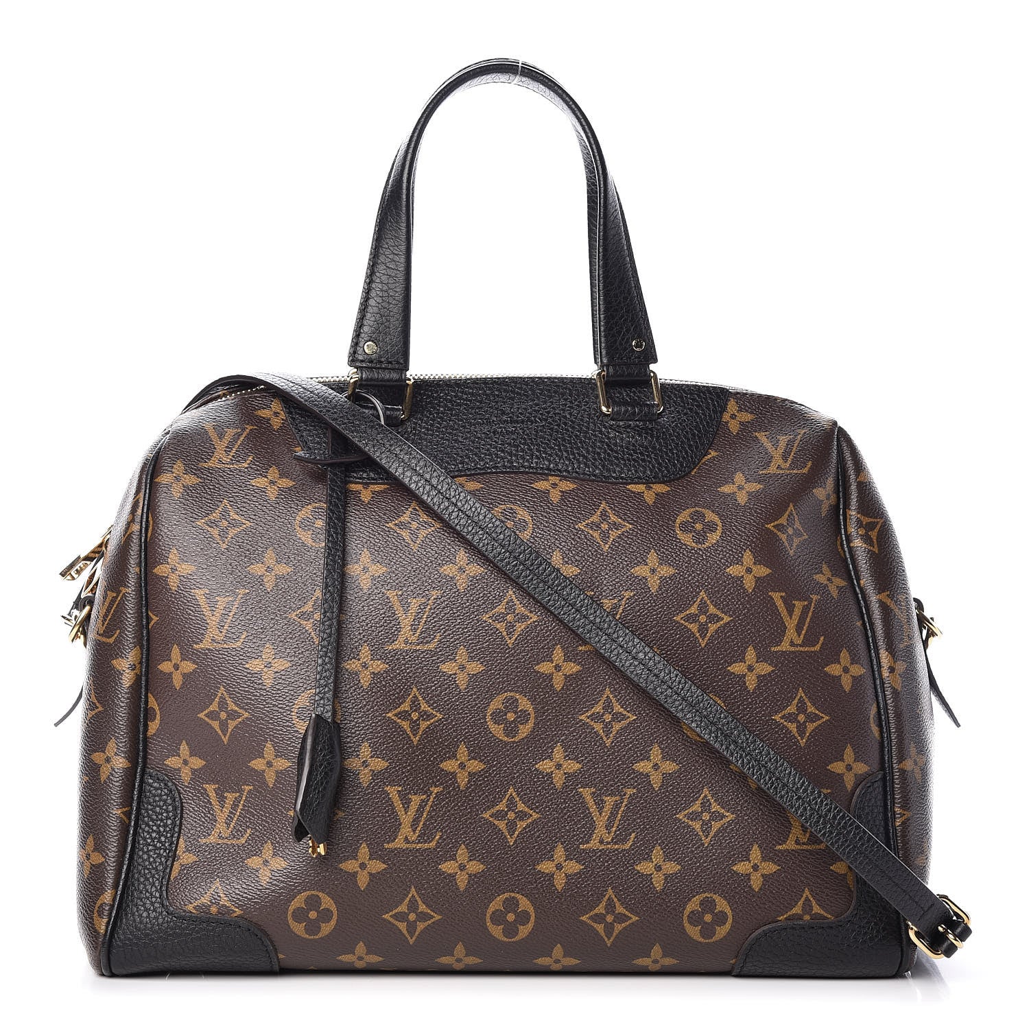 Louis Vuitton Monogram Retiro NM Black 1 of 12