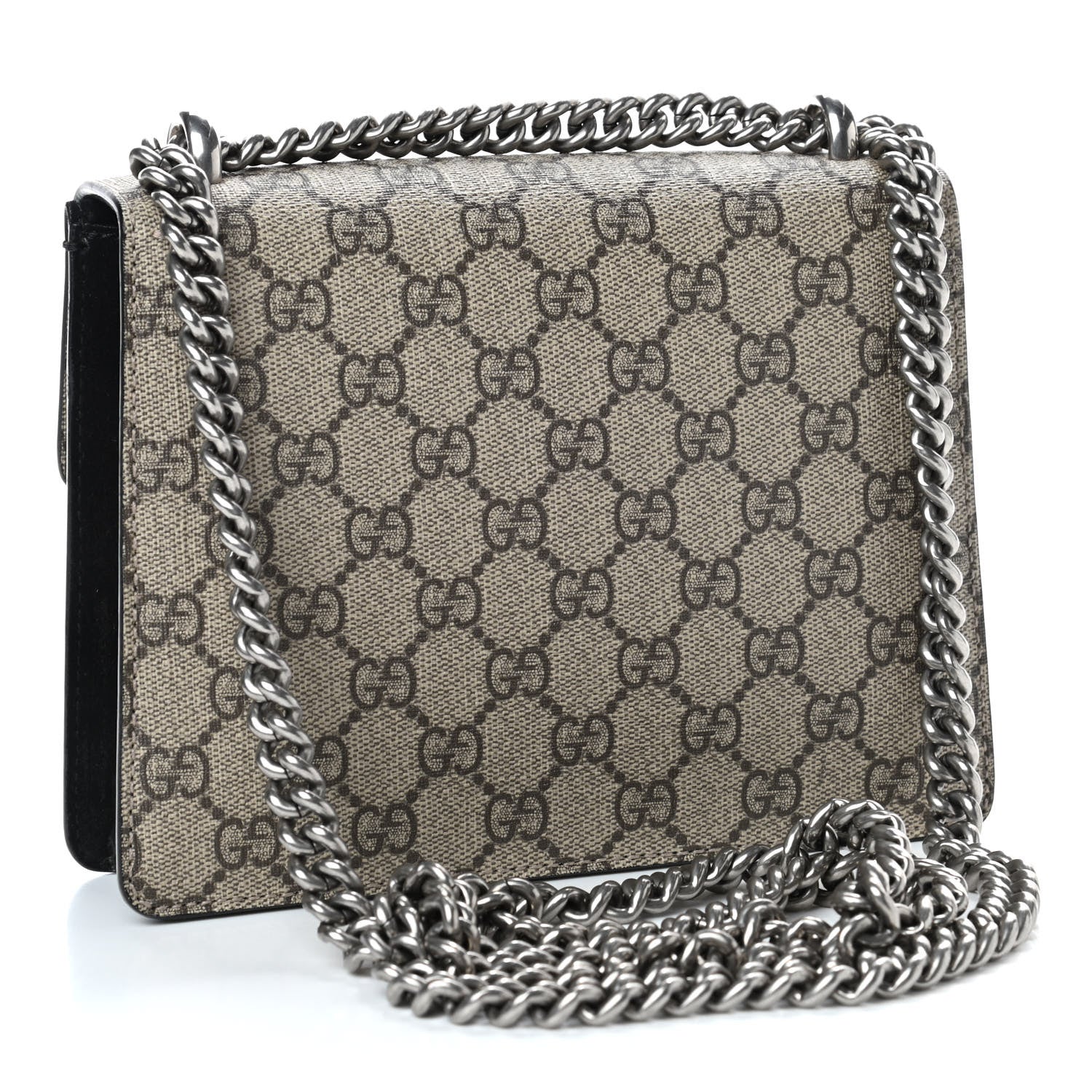 Gucci GG Supreme Monogram Mini Dionysus Shoulder Bag Black 2 of 4