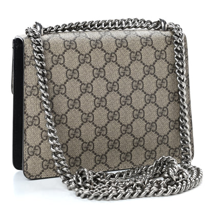 Gucci GG Supreme Monogram Mini Dionysus Shoulder Bag Black 2 of 4