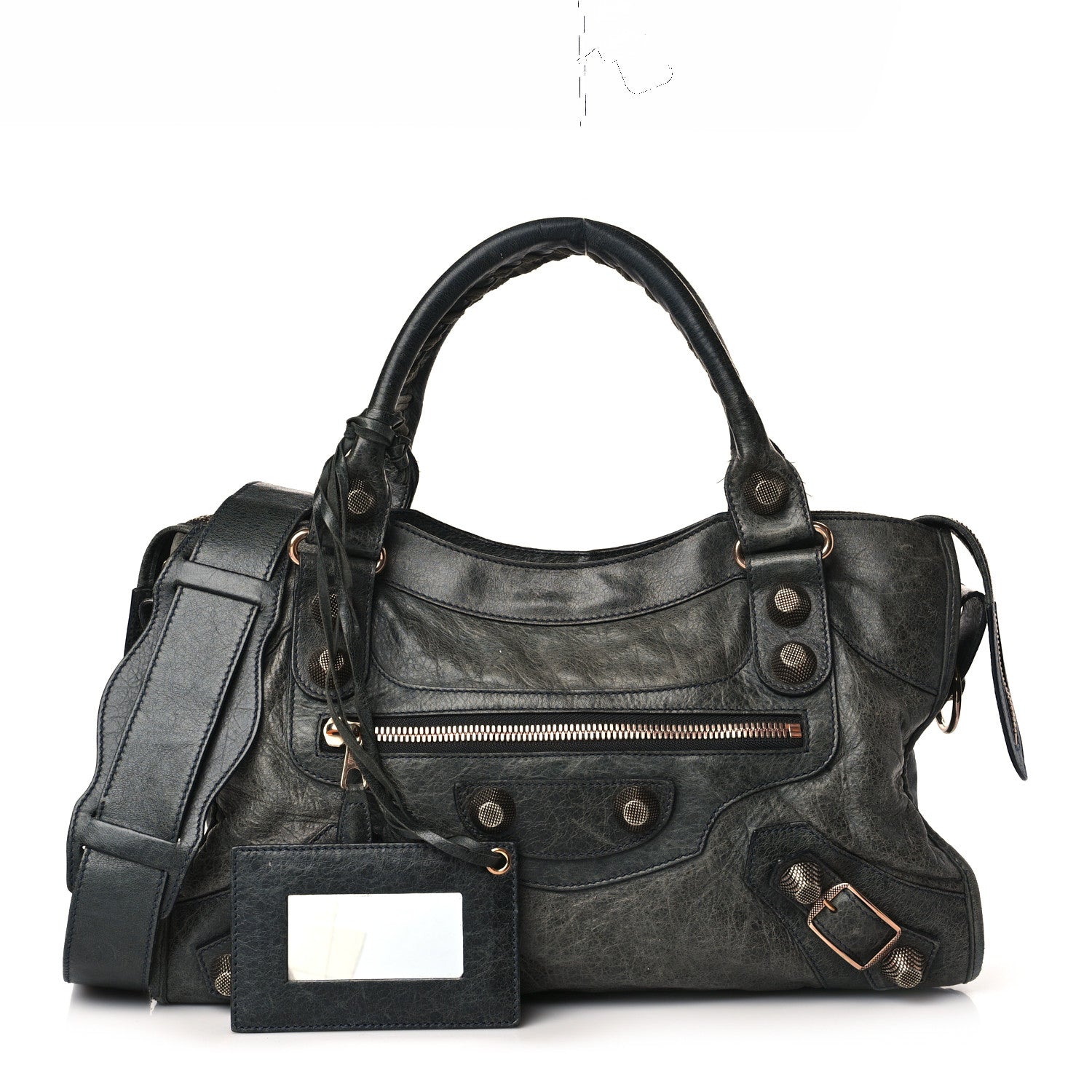 Balenciaga Agneau Giant 21 Rose Gold Hardware City Anthracite 1 of 9