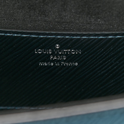 Louis Vuitton Epi Twist Scarabeo Shoulder Bag MM Blue Boreale 6 of 9