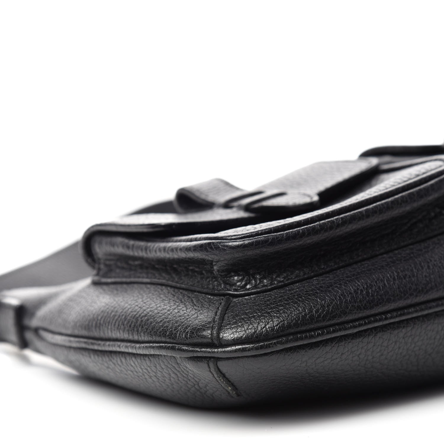 Burberry Grainy Calfskin Shoulder Bag Black 6 of 12