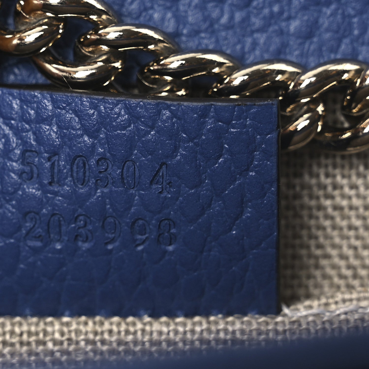 Gucci Dollar Calfskin Small Interlocking G Shoulder Bag Caspian 7 of 12