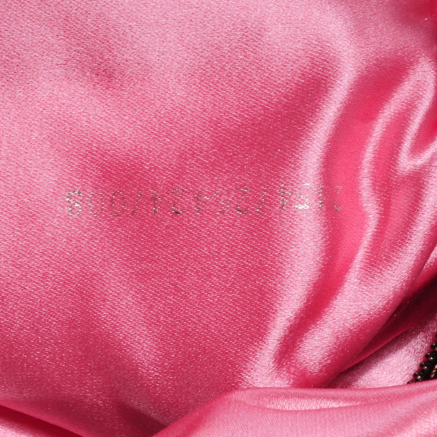 Satin Mother of Pearl Baguette Pink