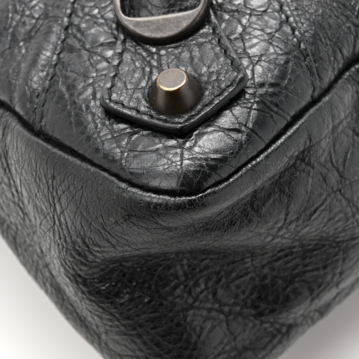 Balenciaga Agneau Classic Hardware Town Black 11 of 15