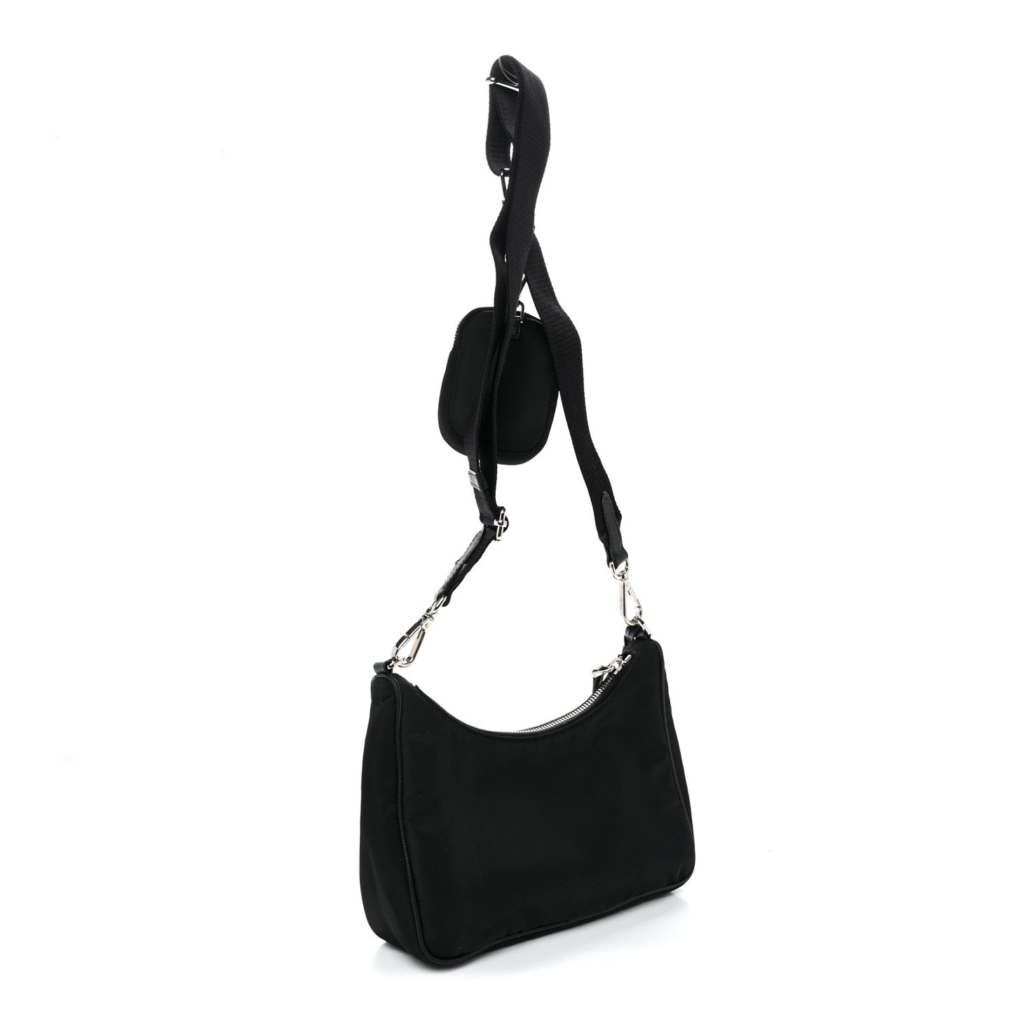 Nylon Re-Edition 2005 Shoulder Bag Black