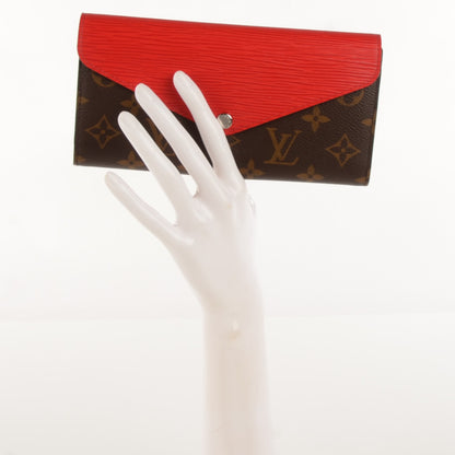 Louis Vuitton Monogram Epi Marie-Lou Long Wallet Coquelicot 2 of 8
