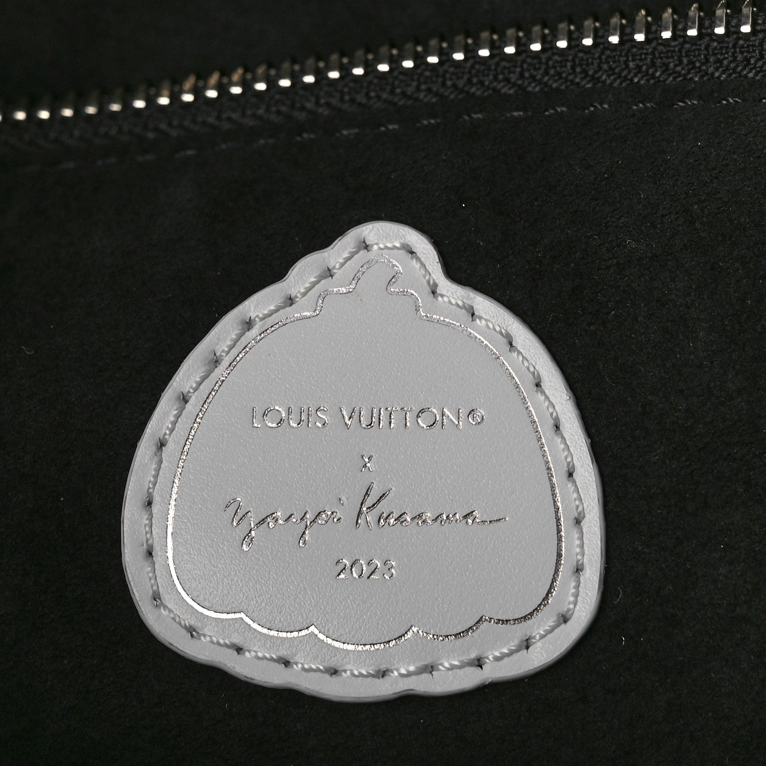 Louis Vuitton LV X YK Empreinte Neverfull MM Black White 7 of 9
