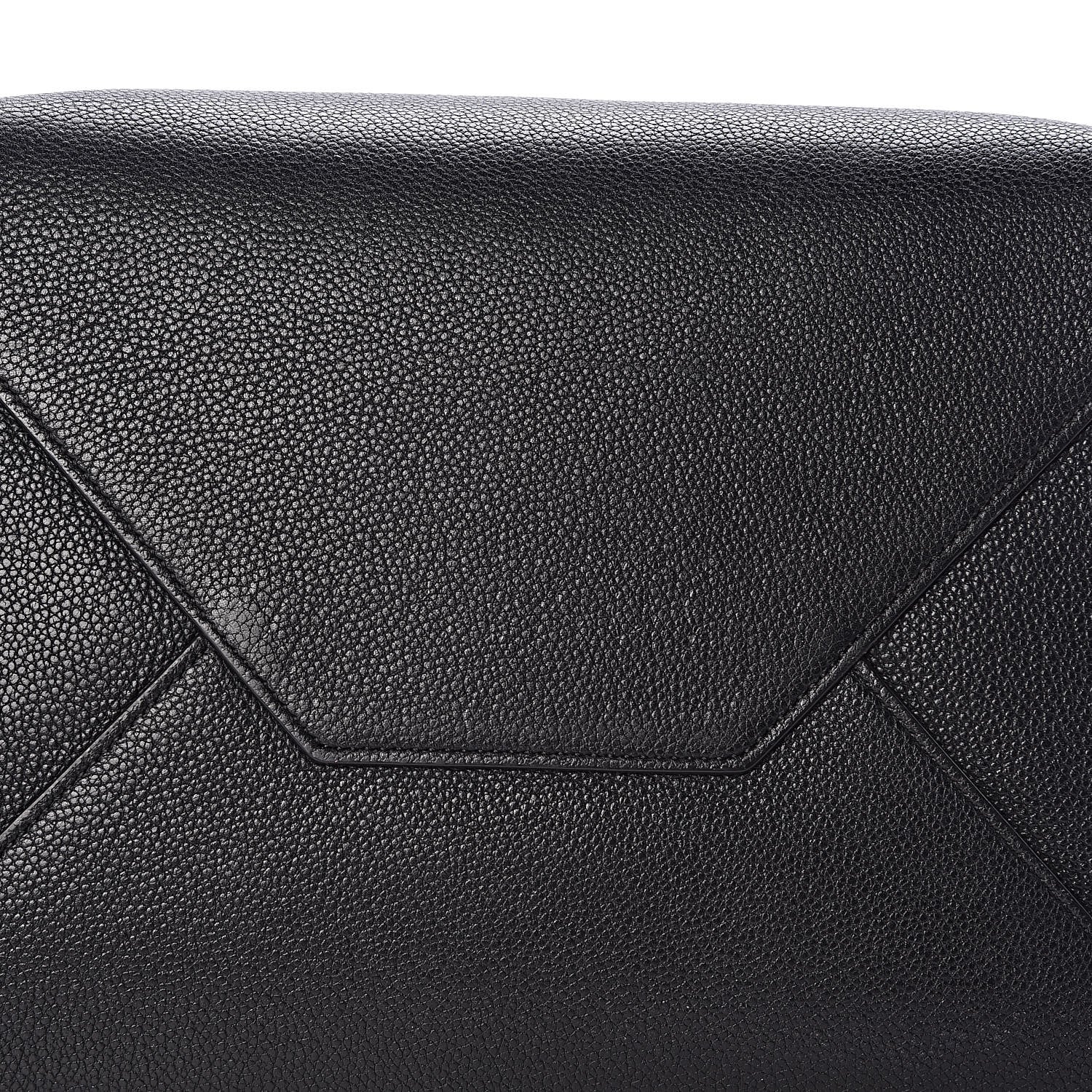 Celine Soft Grained Calfskin Small Belt Cabas Phantom Black 10 of 16