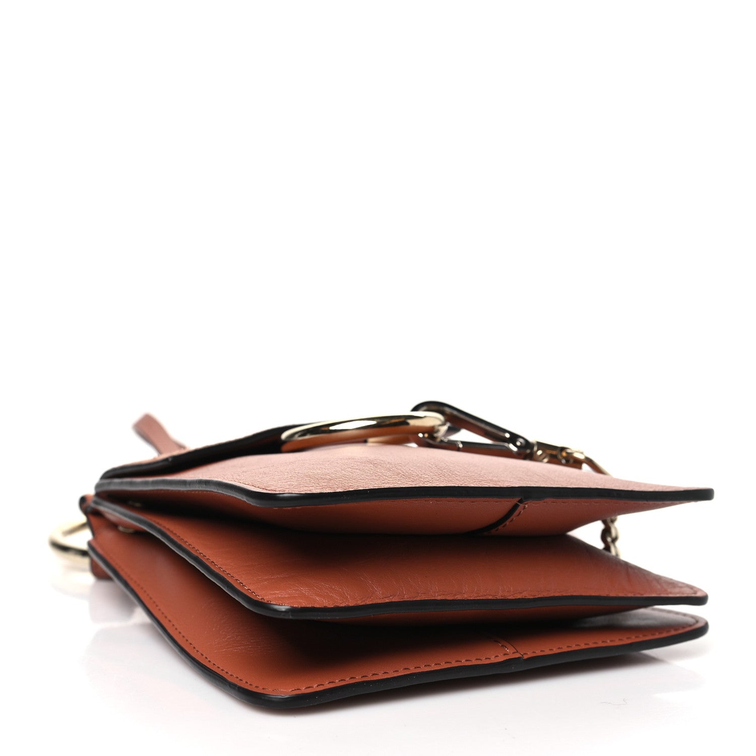 Chloe Suede Calfskin Mini Faye Bracelet Bag Tan 4 of 10