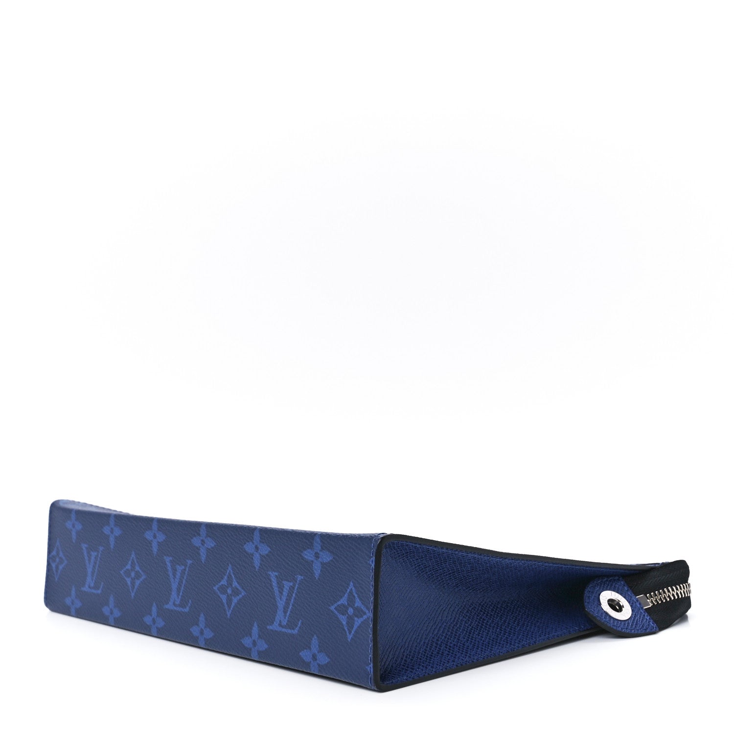 Louis Vuitton Monogram Eclipse Pochette Voyage MM Pacific Blue 9 of 11
