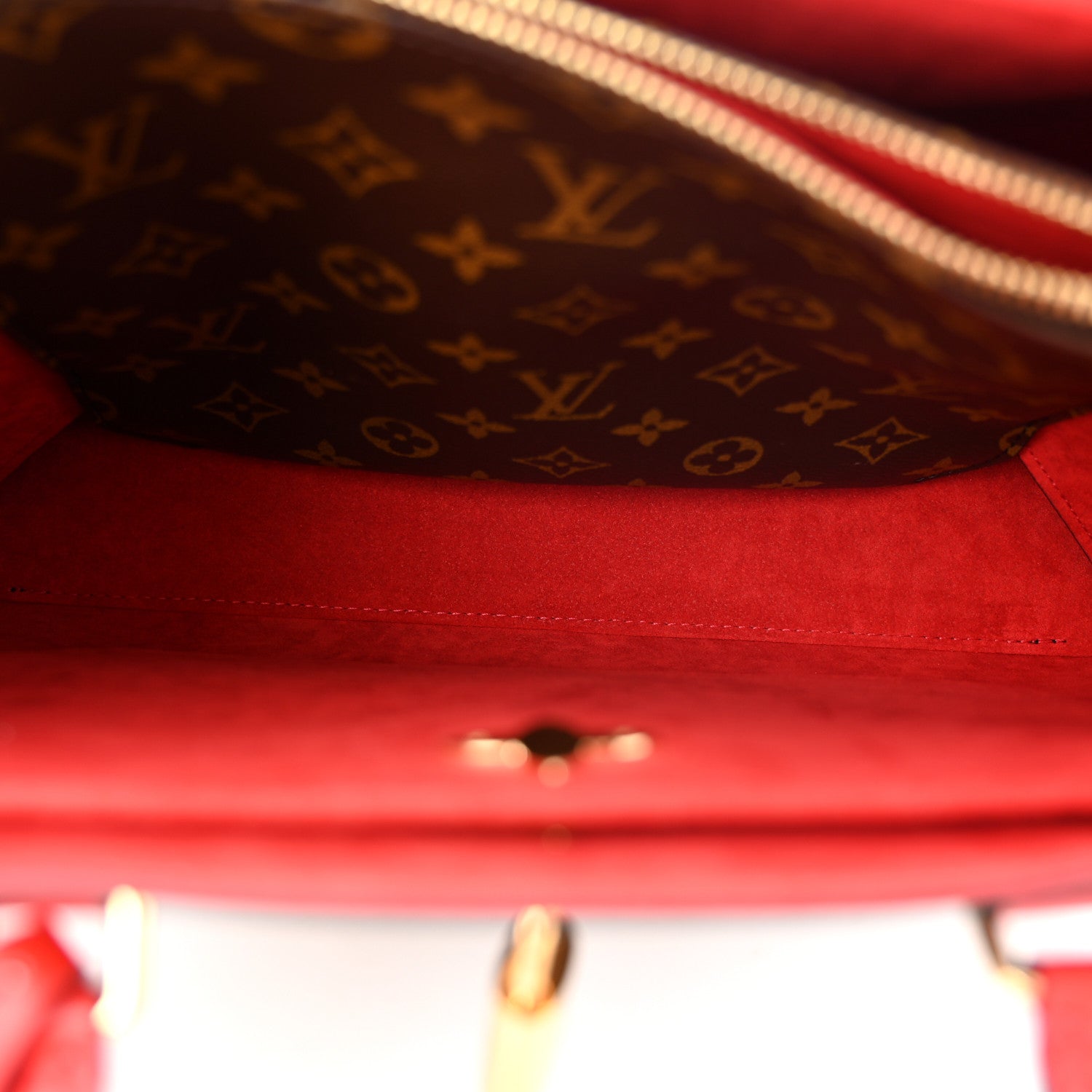 Louis Vuitton Monogram Flower Tote Coquelicot 6 of 12