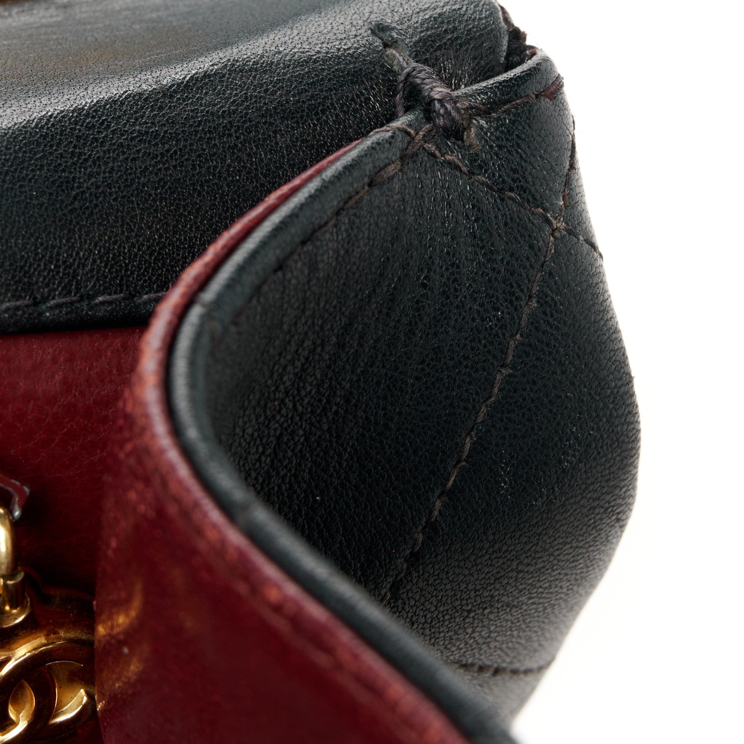 Chanel Lambskin Quilted XL Jumbo Single Flap Black 13 of 16