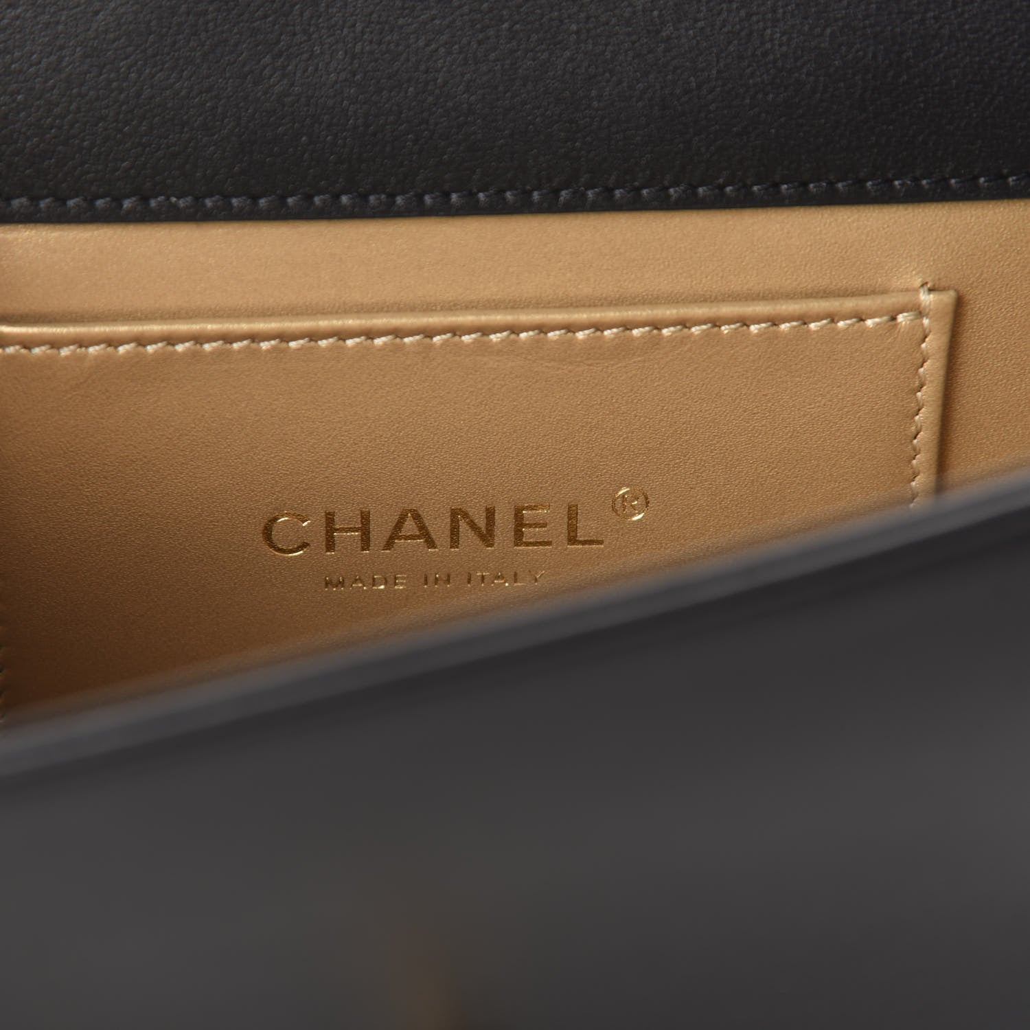 Chanel Calfskin Quilted Crystal Pearl Small Flap Bag Black 9 of 11