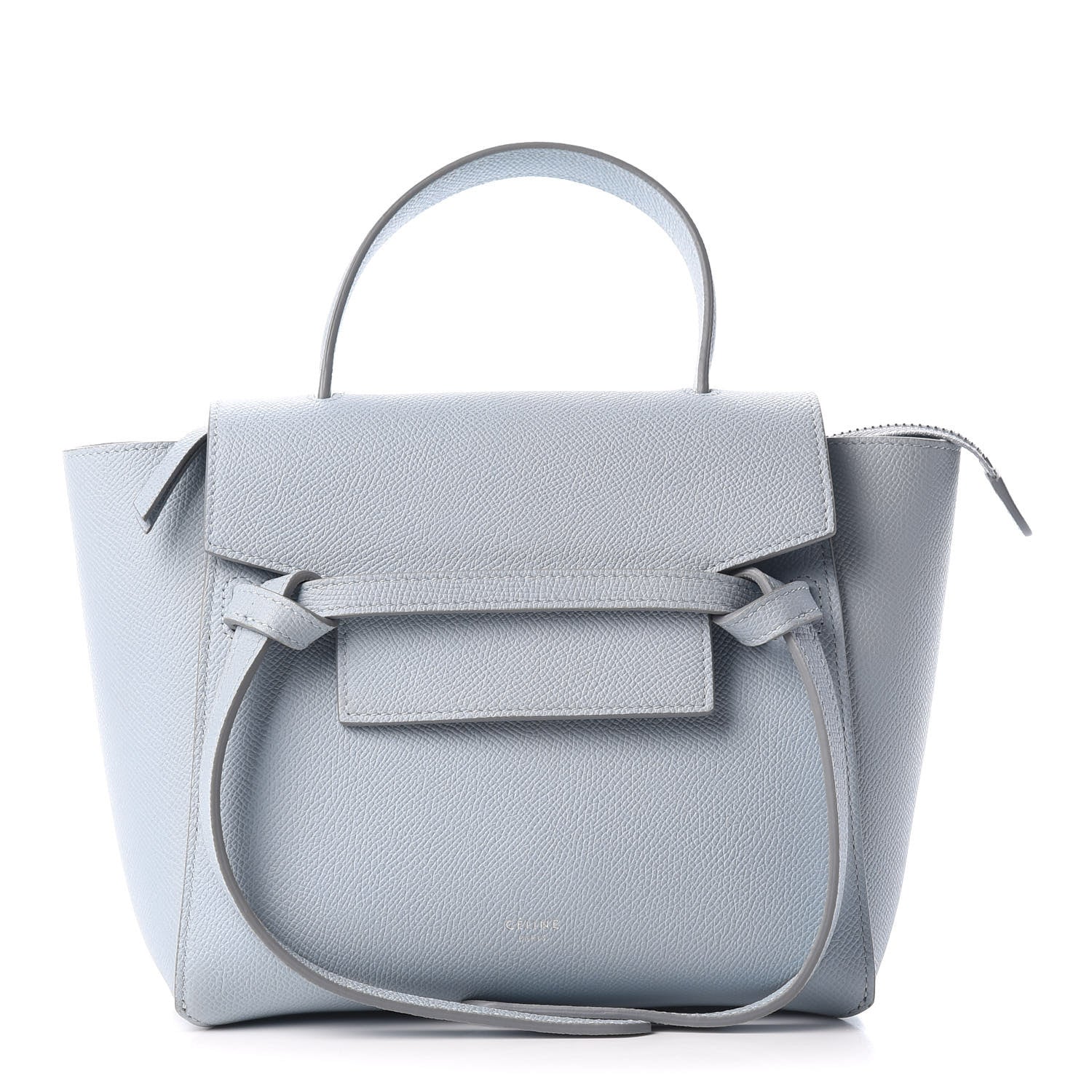 Celine Grained Calfskin Nano Belt Bag Mineral 1 of 9