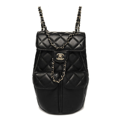 Chanel Caviar Quilted Pockets Backpack Black 1 of 10